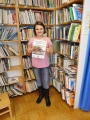 Oceněná čtenářka (2.místo) : Eliška Veškrnová